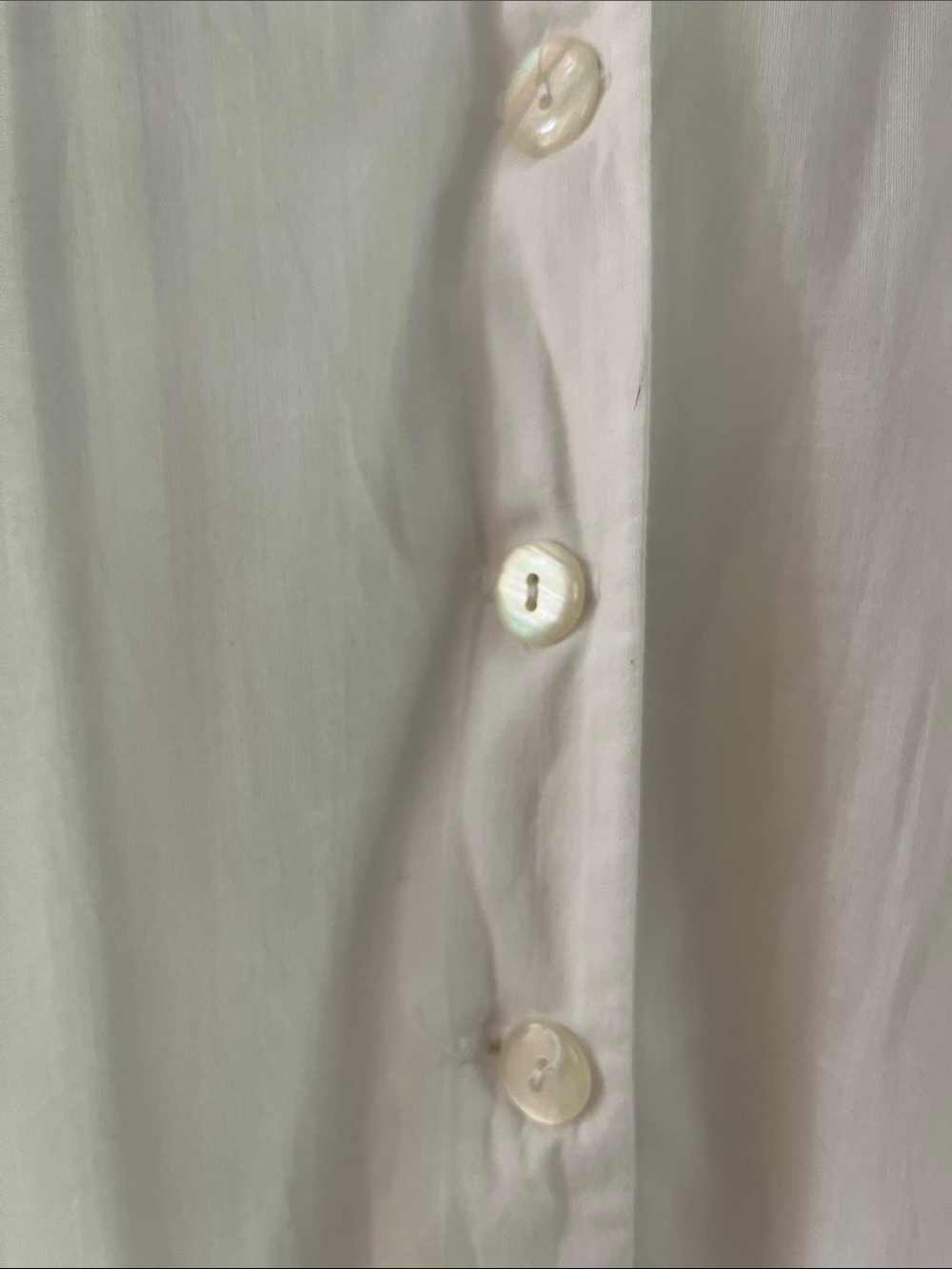Vintage Jessica McClintock White Lace High-Neck Dress - Picture 7 of 11